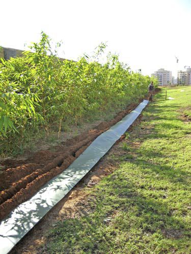 Vlies-Geotextil - PLANTEX ® RACIBLOC - Dupont Building and Construction - Bambus / für Drainagen