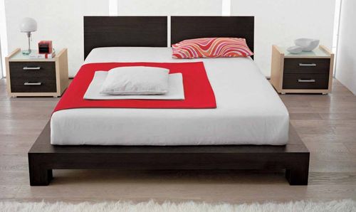 Doppelbett - 104 A - Marka Industria Mobili - modern / Holz