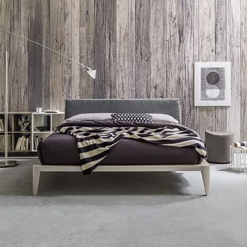 Doppelbett - KYLE - Morassutti Arredamenti - modern / lackiertes Holz / 160x200 cm