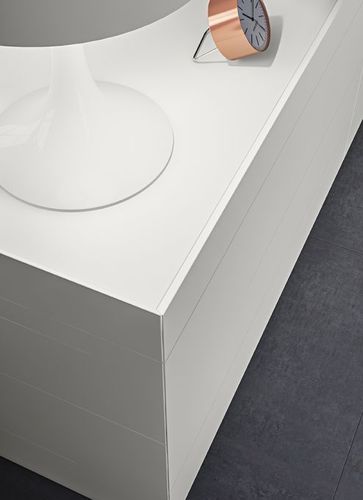 Modernes Sideboard - LIVE-04 - Morassutti Arredamenti - lackiertes Holz / weiß
