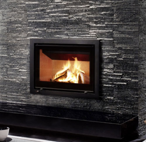 Holz-Kamineinsatz - SPARTHERM - CHEMINEES ET CUISINES JEAN MAGNAN