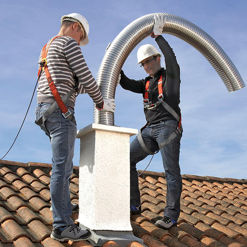 Metall-Rauchrohr - STARFLEX - CHEMINEES POUJOULAT - komplettes System