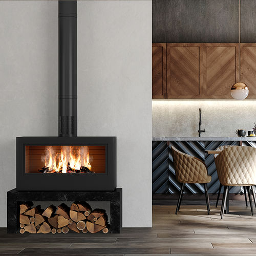 Metall-Rauchrohr - DÉCO’START - CHEMINEES POUJOULAT - komplettes System
