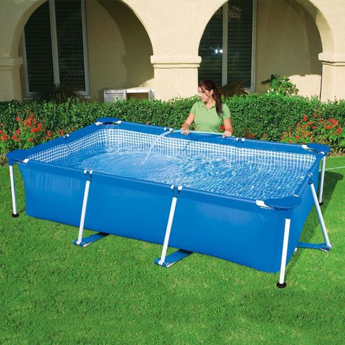 Rohrförmiges Schwimmbecken - 28270NP - INTEX - für Außenbereich / zum Aufstellen / Polyester