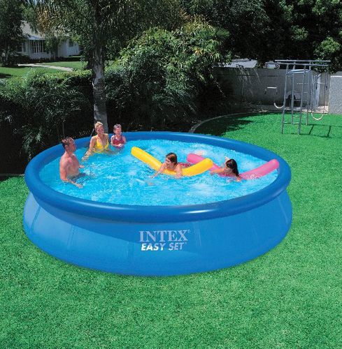 Selbsttragendes Schwimmbecken - 28160 - INTEX - für Außenbereich / zum Aufstellen / Polyester