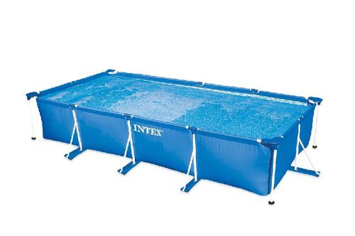 Rohrförmiges Schwimmbecken - 28273 - INTEX - für Außenbereich / zum Aufstellen / Polyester