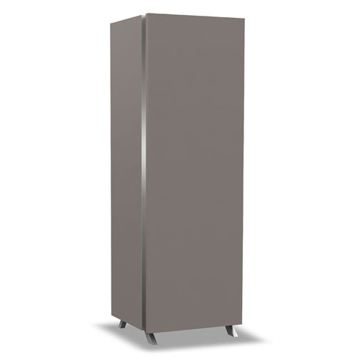 Moderner Kleiderschrank - VANI V009C - POITOUX - Metall / Laminat / mit Schwingtür