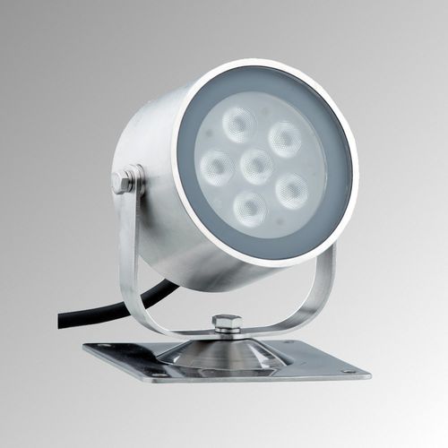 Strahler für Aufbau - SHARK 6 - TEKNI-LED - LED / rund / IP68