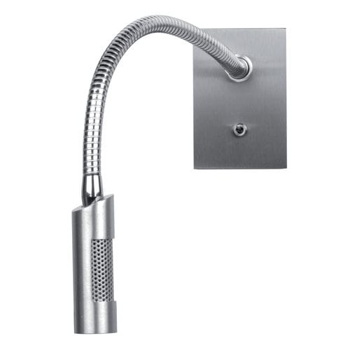 Moderne Wandleuchte - POWER  - TEKNI-LED - für den Innenraum / gebürstetes Messing / gebürstetes Aluminium