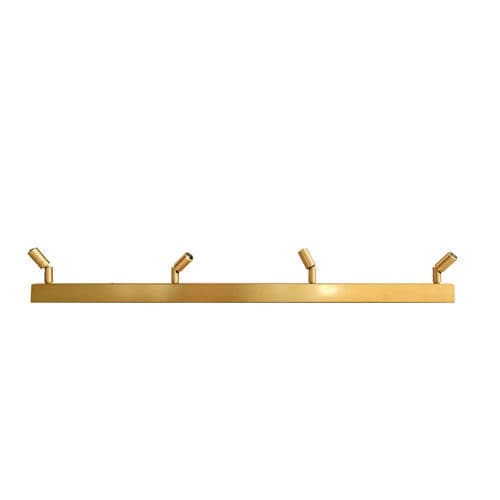 Moderne Wandleuchte - BABY ILIGHT Reglette 1 à 4 spots W44 40 - TEKNI-LED - für den Innenraum / Messing / kreisförmig