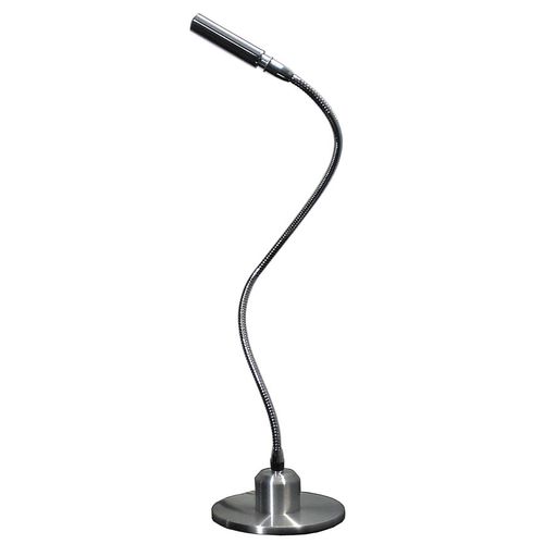 Bürolampe - ZOOM  - TEKNI-LED - gebürstetes Messing / gebürstetes Aluminium / modern