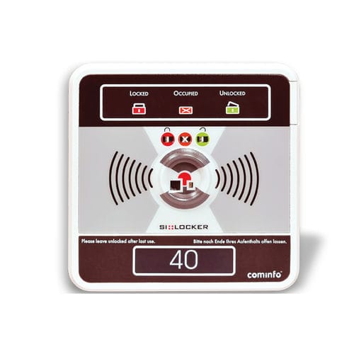 Mechanisches Schloss - SI::Locker - COMINFO - RFID / für Umkleidefach / mit 1 Schließpunkt