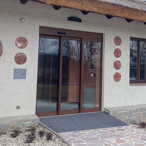 Tür für Innenbereich - TINA-DIVA L-DIVA  - PORTALP - Aluminium / teleskopisch / Glas
