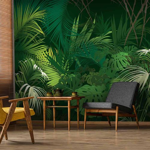 Moderne Tapete - JUNGLE JN6299 - LGD01 décor mural sur mesure - Naturmotiv / Blumenmotiv / Panorama