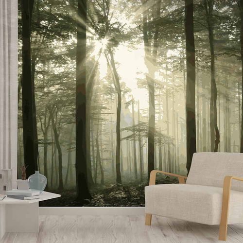 Moderne Tapete - FURESTA FT1507 - LGD01 décor mural sur mesure - Naturmotiv / Panorama / Stoffoptik