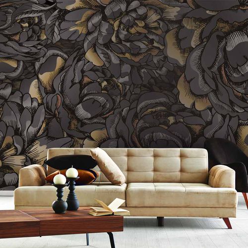 Moderne Tapete - PIVOINE PV8258 - LGD01 décor mural sur mesure - Naturmotiv / Blumenmotiv / Panorama