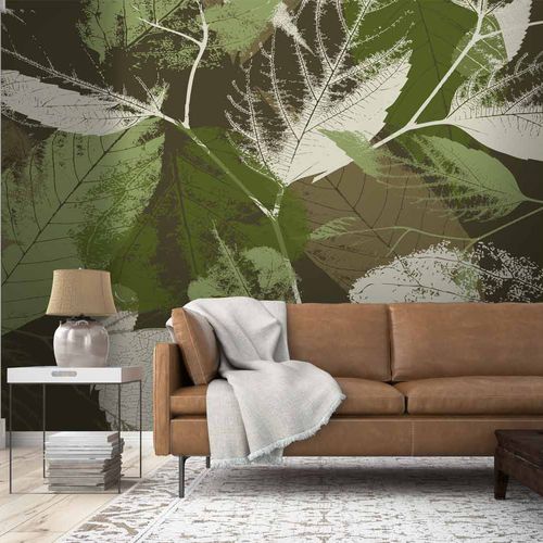 Moderne Tapete - FEUILLU FU1087 - LGD01 décor mural sur mesure - Naturmotiv / Blumenmotiv / Panorama