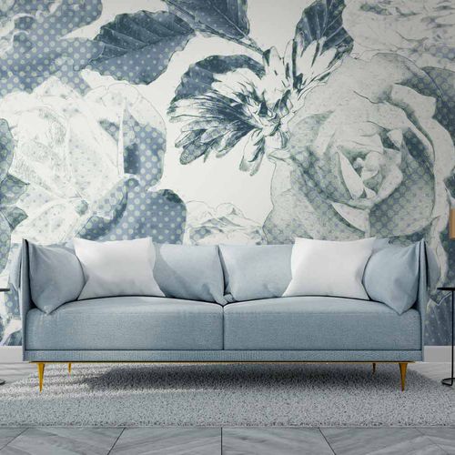 Moderne Tapete - FLORUR FL4340 - LGD01 décor mural sur mesure - Naturmotiv / Blumenmotiv / Panorama
