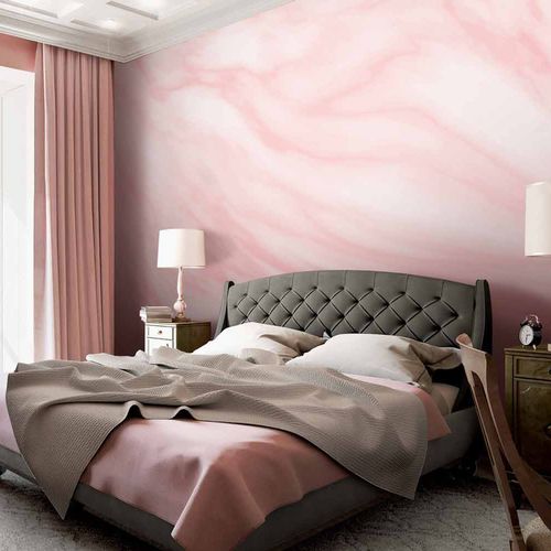Moderne Tapete - AROSA AR0591 - LGD01 décor mural sur mesure - Panorama / Stoffoptik / rosa