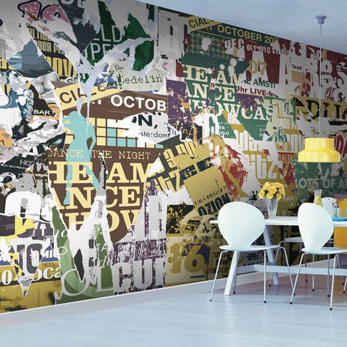 Moderne Tapete - GRUNGE GR2280 - LGD01 décor mural sur mesure - Panorama / Mosaikoptik / Farbe anpassbar