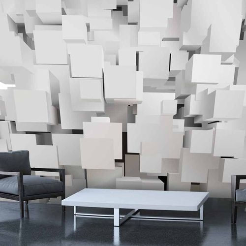Design-Tapete - KUB KB0023 - LGD01 décor mural sur mesure - geometrisches Muster / Panorama / Vlies