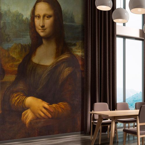 Klassische Tapete - LA JOCONDE - LGD01 décor mural sur mesure - Kunstdruck / Tapetenoptik / Farbe anpassbar