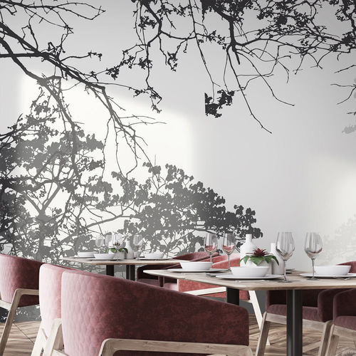 Moderne Tapete - RAMOS RS9108 - LGD01 décor mural sur mesure - Naturmotiv / Blumenmotiv / Stoffoptik