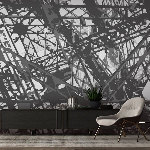 Moderne Tapete - EIFFEL - LGD01 décor mural sur mesure - Panorama / Städtemotiv / individuell gestaltbar