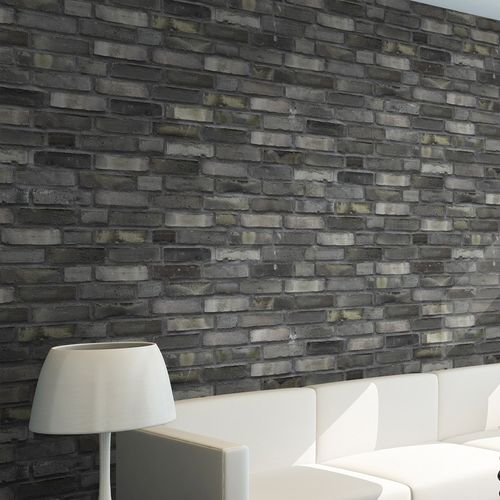 Klassische Tapete - BRIQUES BRD54 - LGD01 décor mural sur mesure - Motiv / Ziegeloptik / Farbe anpassbar
