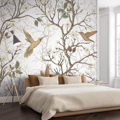 Moderne Tapete - COLIBIR CB1788 - LGD01 décor mural sur mesure - Naturmotiv / Blumen / Panorama