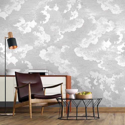 Moderne Tapete - NUBULIS NB1062 - LGD01 décor mural sur mesure - Naturmotiv / Panorama / grau