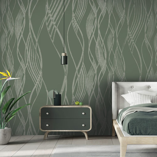 Moderne Tapete - LINEA LA4020 - LGD01 décor mural sur mesure - Panorama / geometrisches Muster / abstraktes Motiv
