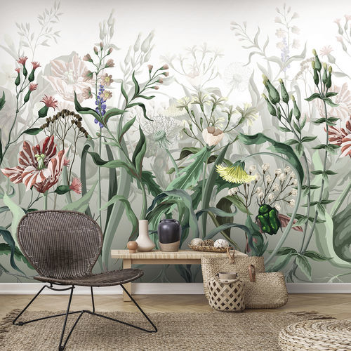 Moderne Tapete - BOTANICA BT7390 - LGD01 décor mural sur mesure - Naturmotiv / Blumen / Panorama