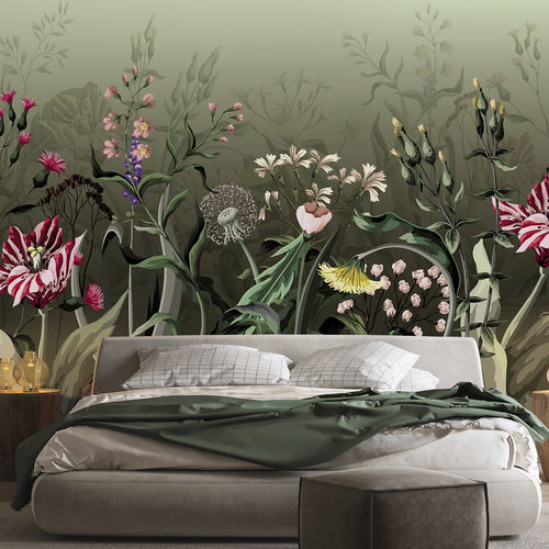 Moderne Tapete - BOTANICA BT2961 - LGD01 décor mural sur mesure - Naturmotiv / Blumen / Panorama