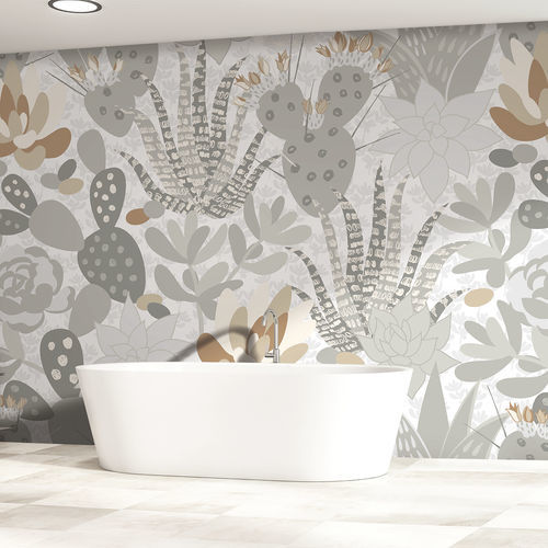 Tapete / skandinavischer Stil - SUCCULENTE ST0413 - LGD01 décor mural sur mesure - Naturmotiv / Blumen / Panorama