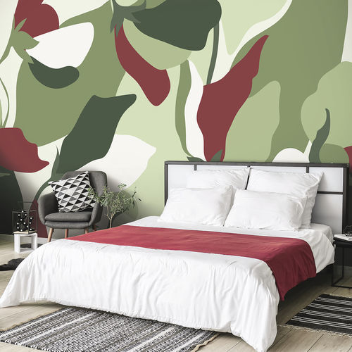 Moderne Tapete - MOHALA MH1189 - LGD01 décor mural sur mesure - Naturmotiv / Blumenmotiv / Panorama
