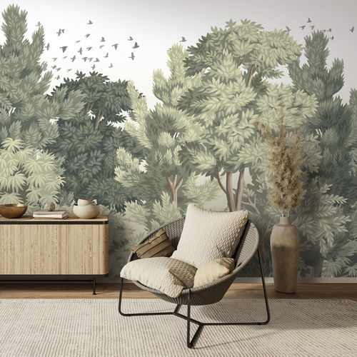 Moderne Tapete - FEUILLUS - LGD01 décor mural sur mesure - Naturmotiv / Blumenmotiv / Panorama