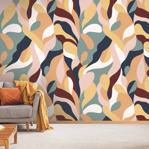 Moderne Tapete - FURIALI - LGD01 décor mural sur mesure - Panorama / geometrisches Muster / Tapetenoptik