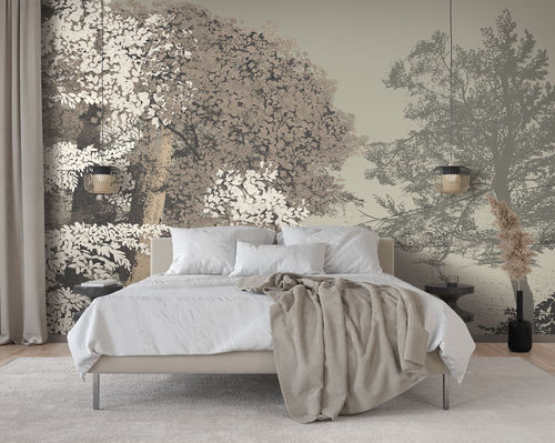 Tapete / skandinavischer Stil - LISIERE - LGD01 décor mural sur mesure - Naturmotiv / Panorama / individuell gestaltbar