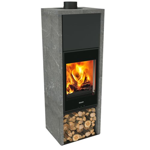 Holz-Kaminofen - X ROCK - PLUS - RIZZOLI - 12 kW / 5 kW...10 kW / modern