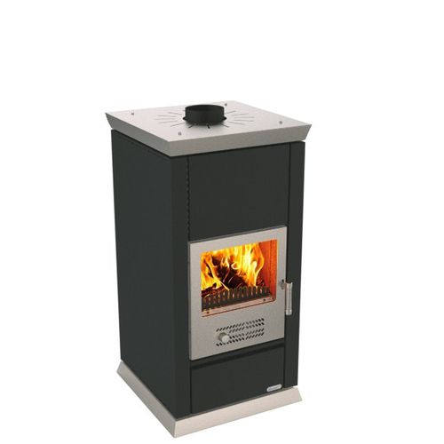 Holz-Kaminofen - TS 60 SF - RIZZOLI - 5 kW...10 kW / modern / Metall