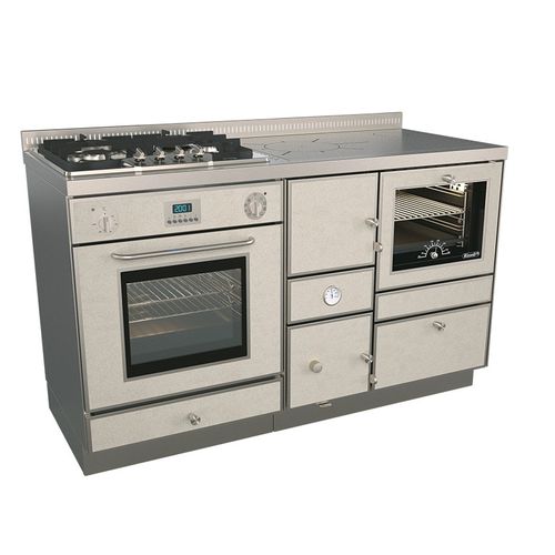 Holzherd - RTE 140 COMBI - RIZZOLI - Profi / für Heizkessel