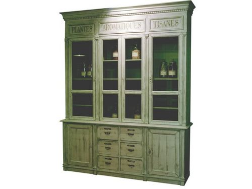 Klassischer Geschirrschrank - HERBORISTE  - PROVENCE & FILS - Holz