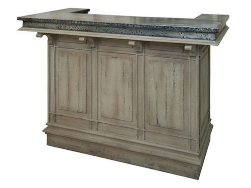 Holz-Empfangstheke - LA COUPOLE - PROVENCE & FILS - für Bar