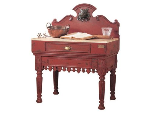 Stil-Konsolentisch - SANGLIER - PROVENCE & FILS - Marmor / rechteckig / für Privatgebrauch