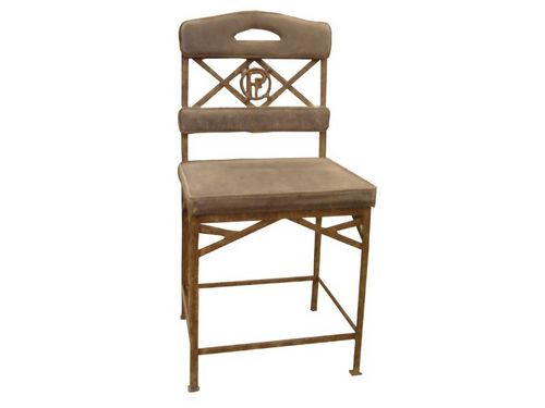 Klassischer Stuhl - EIFFEL GLORIETTE - PROVENCE & FILS - Metall / für Privatgebrauch / ohne Armlehnen