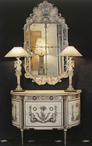 Wandmontierter Spiegel - SCALA - PROVENCE & FILS - Stil