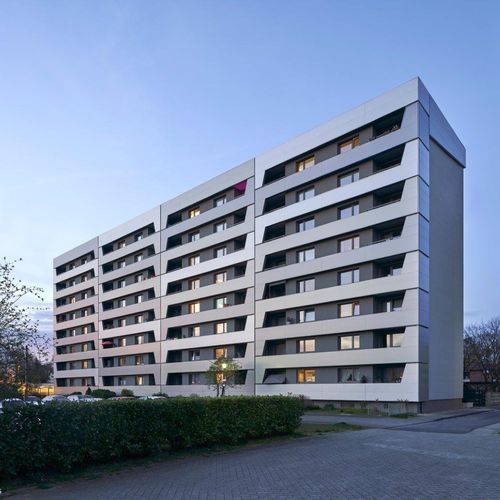 Fassadenverkleidung für hinterlüftete Fassade - QBISS SCREEN - Trimo - Kassetten / nachhaltig / recycelbar
