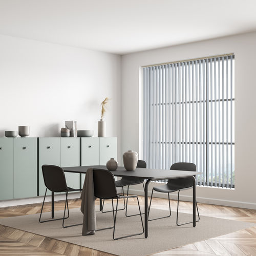 Vertikaljalousie - DRAPSTOR - SOLISO EUROPE - für Fenster / Stoff / Aluminium