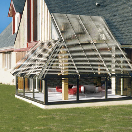 Aluminium-Sonnenschutzlamelle - KLIMASTOR - SOLISO EUROPE - für Dach / für Verandas / schwenkbar